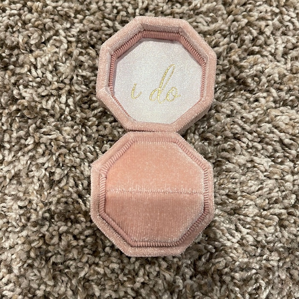 I Do Ring box